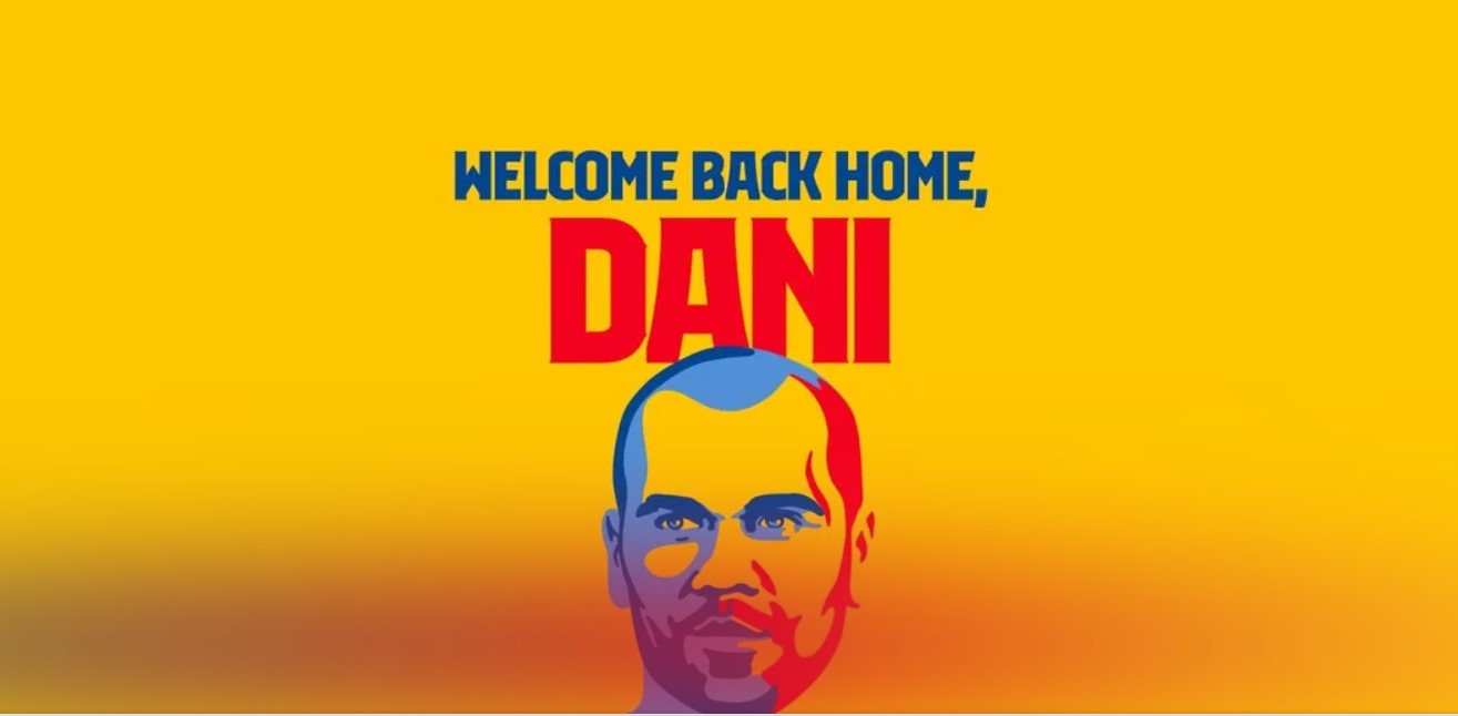 Dani Alves Barcelona 