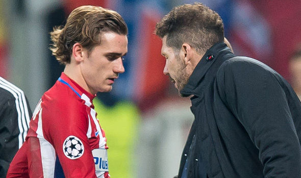 Diego Simeone vs Antoine Griezmann