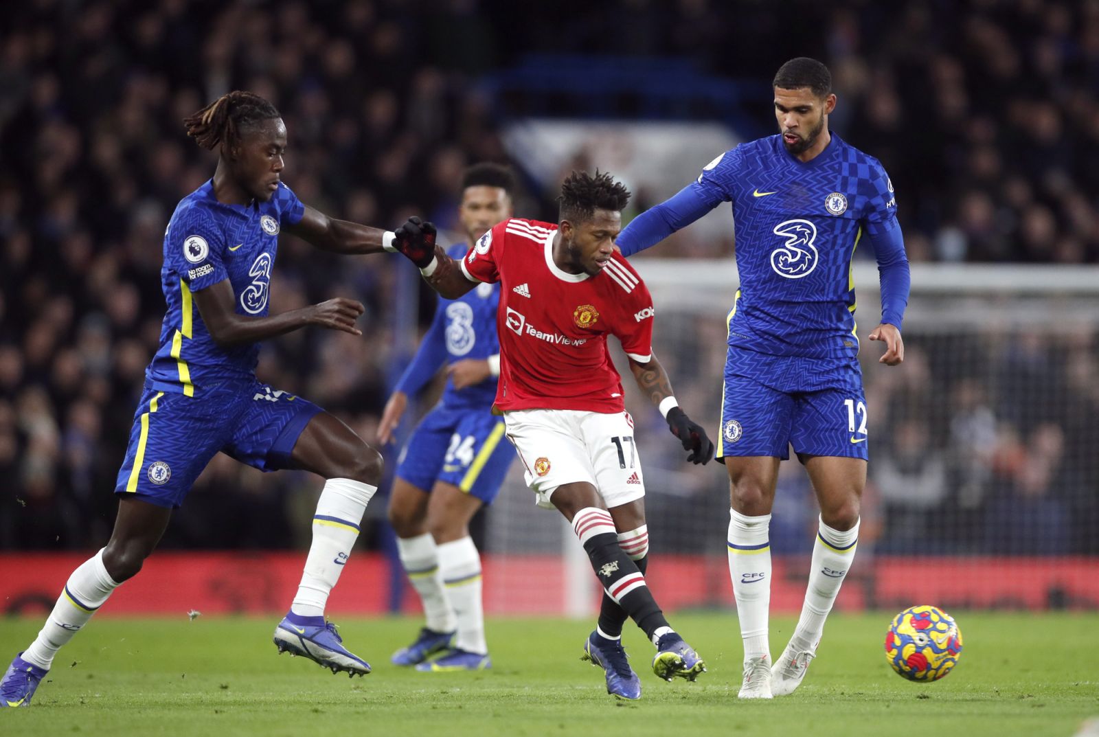 Chelsea 1-1 Man United Eric Bailly