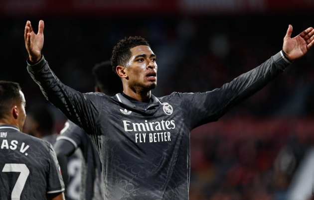 Real Madrid tỏa sáng trở lại, tiếp tục bám sát Barcelona nhờ phong độ xuất sắc của Jude Bellingham