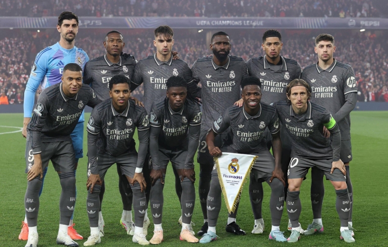 Real Madrid đối mặt thách thức khổng lồ sau thất bại trước Arsenal