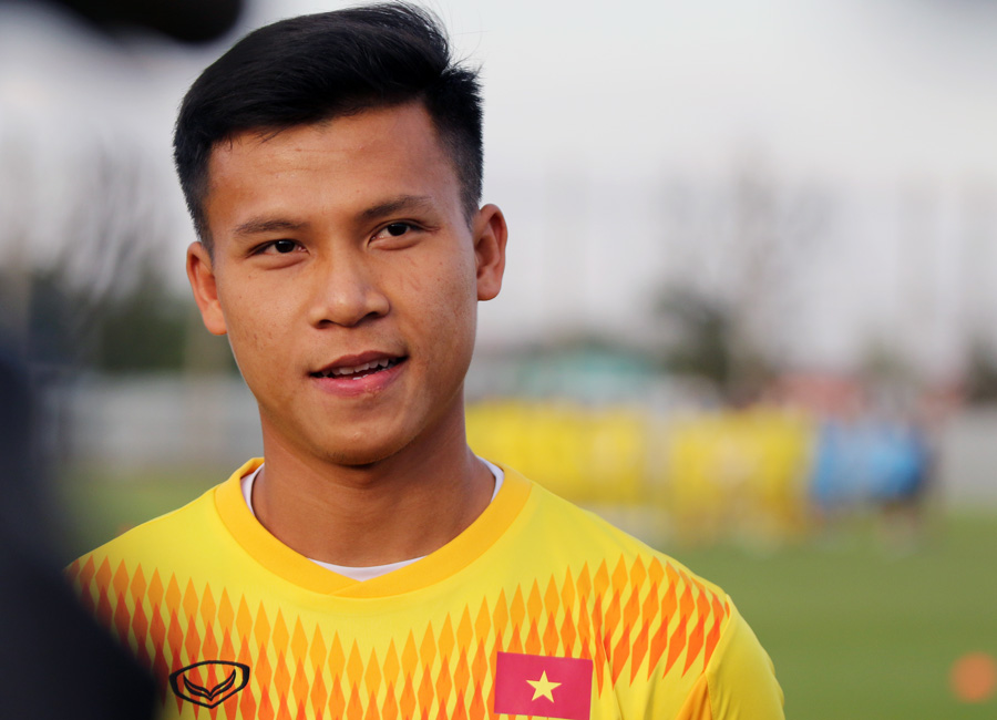 Trung vệ Lê Ngọc Bảo