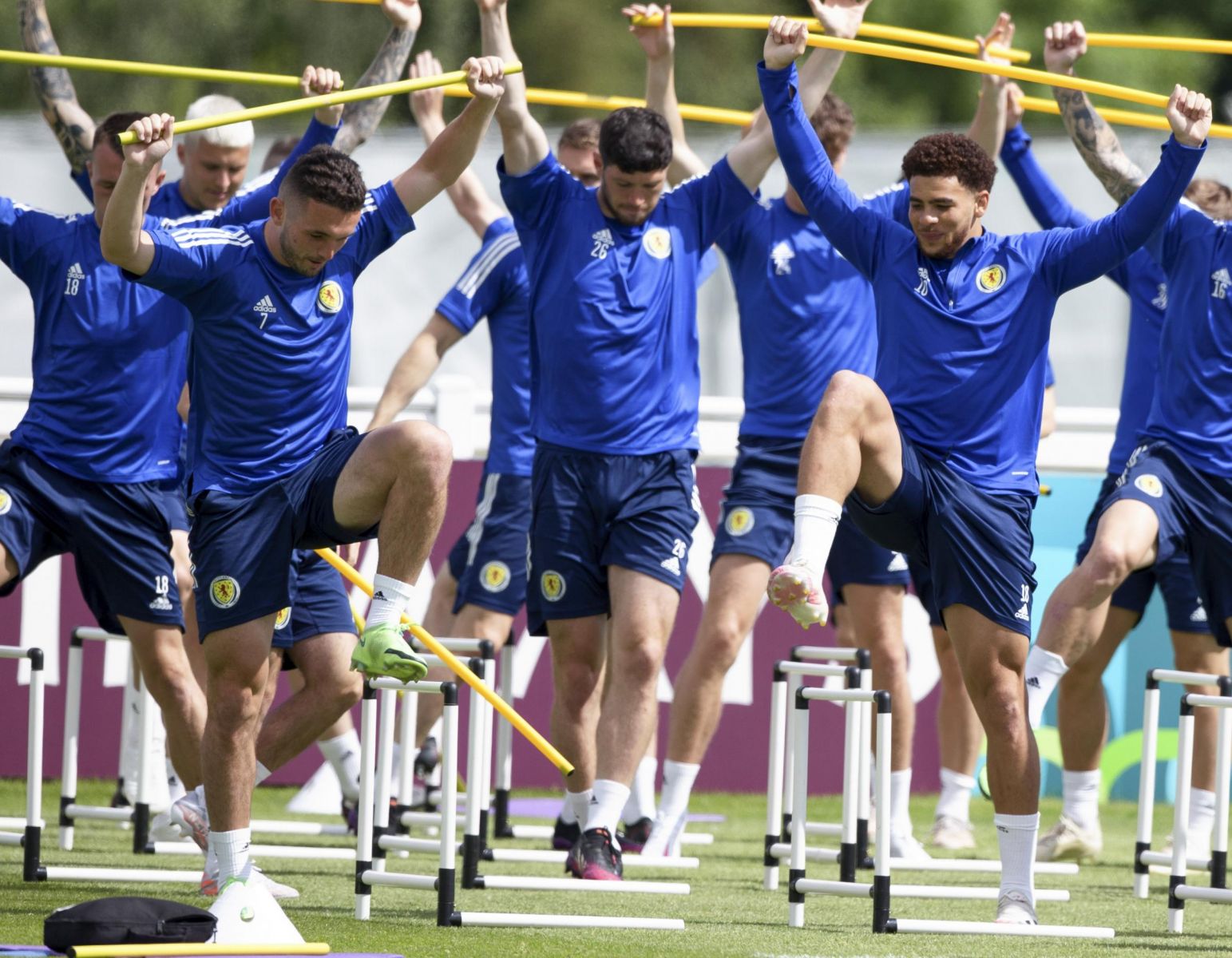 Scotland tập luyện Scotland tập luyện