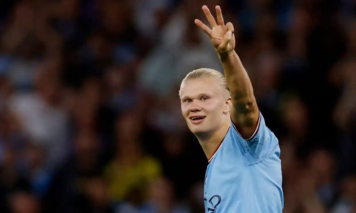 Haaland đang sở hữu phong độ hủy diệt tại Man City 