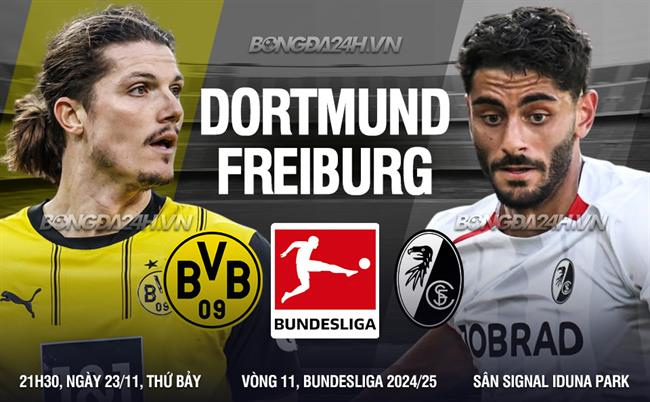 Trận đấu hấp dẫn giữa Dortmund và Freiburg Liệu Bầy ong có thể bay cao hơn Bão vàng?