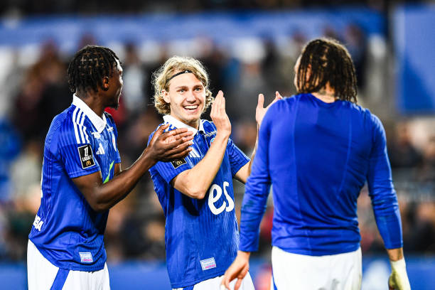 Strasbourg bất ngờ đánh bại Olympique Marseille với bàn thắng duy nhất của Diego Moreira