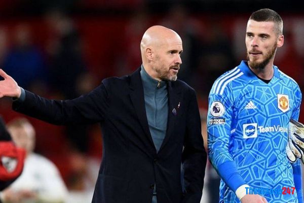 Erik ten Hag, De Gea Erik ten Hag, De Gea
