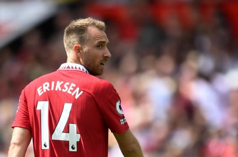 Eriksen Man United 2-1 Arsenal