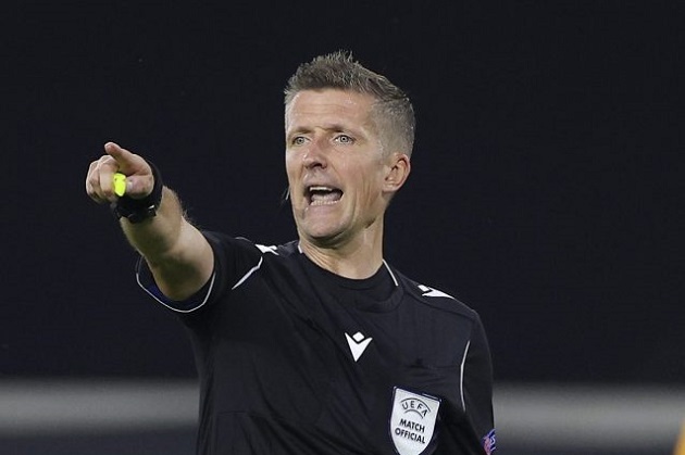 Trọng tài bắt chính trận Anh vs Croatia - Daniele Orsato Trọng tài bắt chính trận Anh vs Croatia - Daniele Orsato