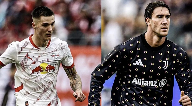 Arsenal nhắm đến Vlahovic và Sesko để nâng cấp hàng công