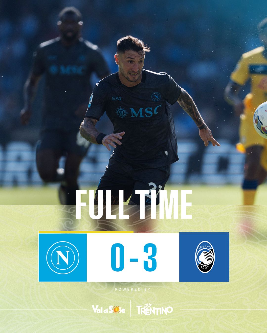 Atalanta Tỏa Sáng Ở Napoli, Vươn Lên Vị Trí Thứ Hai Ở Serie A
