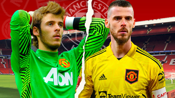 Thăng trầm sự nghiệp của De Gea Từ trụ cột MU đến tìm lại ánh hào quang ở Fiorentina