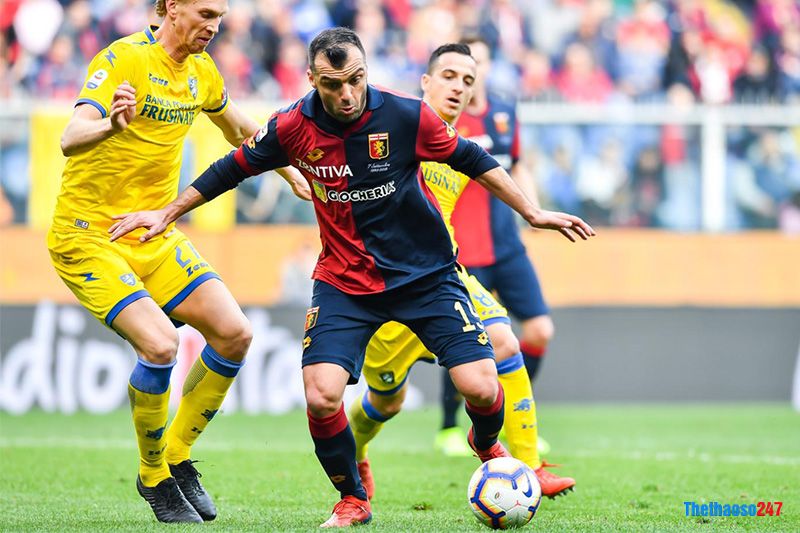 Genoa và Frosinone đối đầu trong trận đấu giữa sự khát vọng trụ hạng và nỗi lo rớt hạng