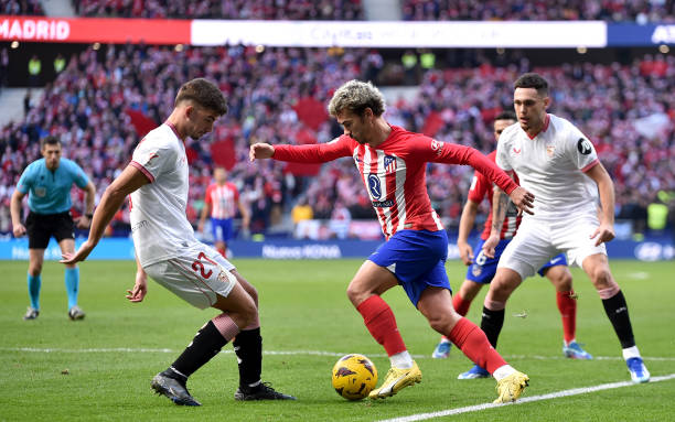 Atletico Madrid hướng đến chiến thắng dễ dàng trước Sevilla