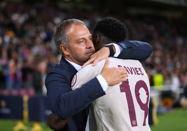 Barcelona Ước Vọng Ký Hợp Đồng Alphonso Davies Tận Dụng Mối Quan Hệ Với Hansi Flick