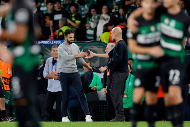 Trận Derby Thay Đổi Cục Diện Pep Guardiola Đụng Độ Ruben Amorim Trên Sân Old Trafford