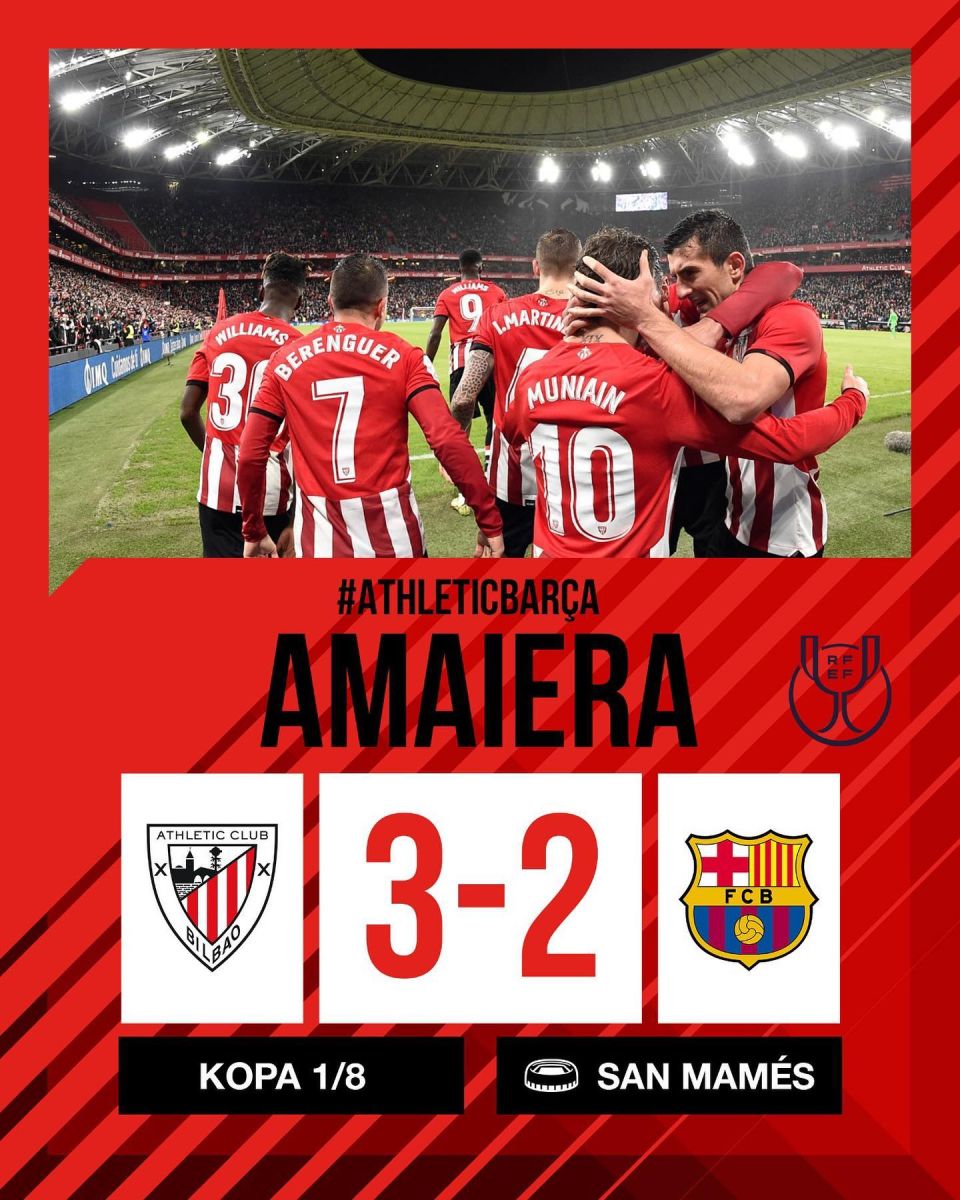 Bilbao vs Barca
