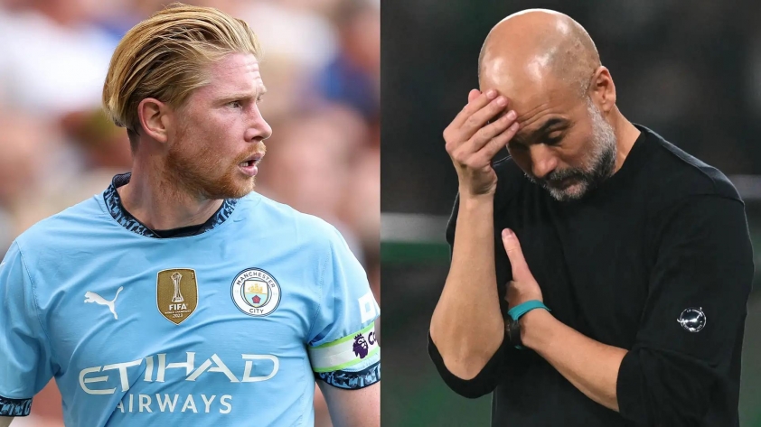 Pep Guardiola bác bỏ tin đồn bất hòa với Kevin De Bruyne
