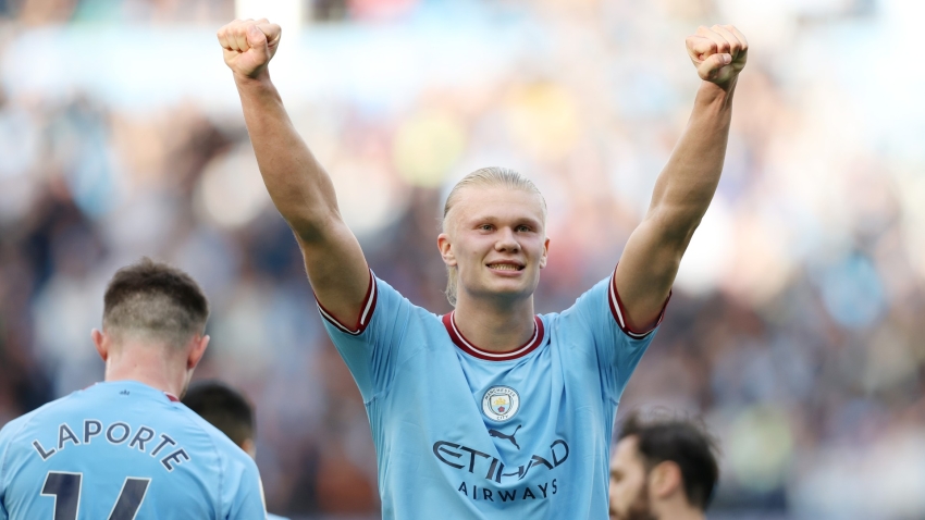 Man City 3-1 Brighton Premier League, Erling Haaland Man City 3-1 Brighton Premier League, Erling Haaland