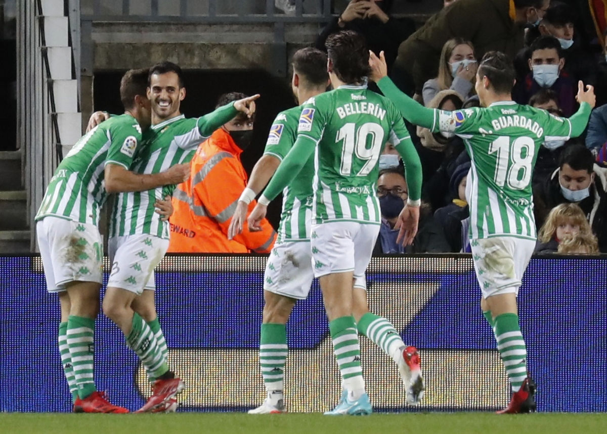 Kết quả Barca 0-1 Real Betis 
