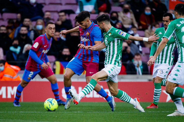 Kết quả Barca 0-1 Real Betis 