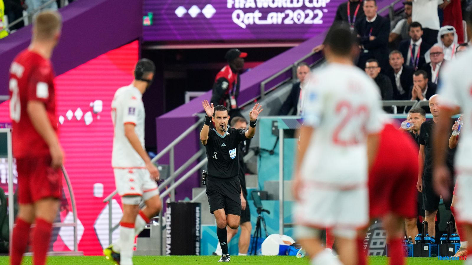 Đan Mạch 0-0 Tunisia World Cup 2022