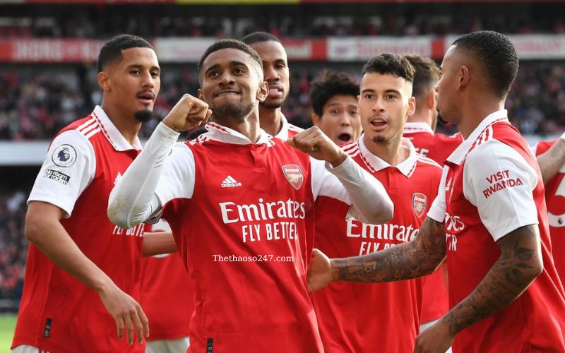 Arsenal 5-0 Nottingham, Premier League 