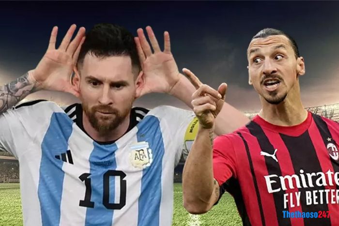 Ibrahimovic và Messi