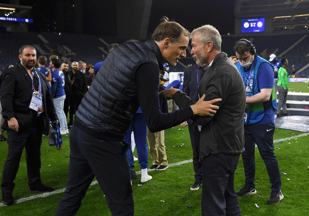 Tuchel & Roman Abrahamovic