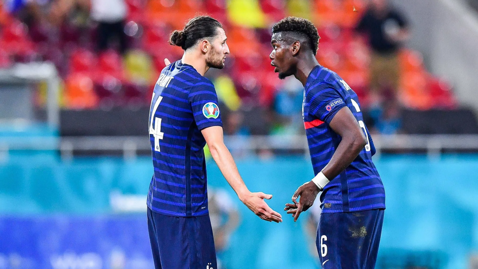 Pogba đã phản ứng gay gắt với những sai lầm của Rabiot trong trận đấu  Pogba đã phản ứng gay gắt với những sai lầm của Rabiot trong trận đấu