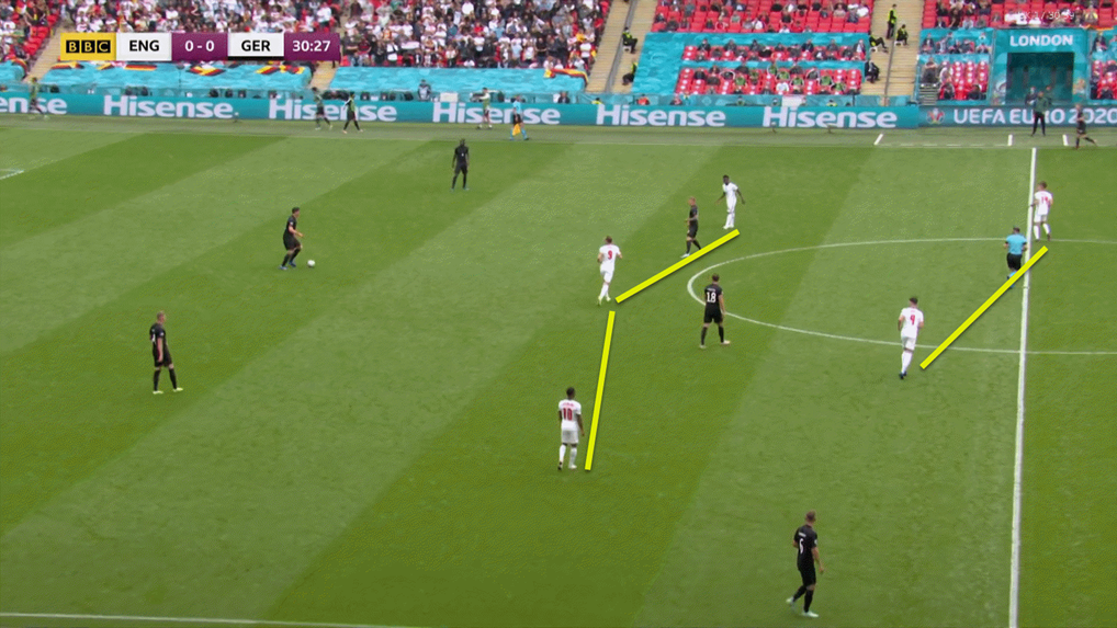 Kane, Saka, Sterling gây áp lực