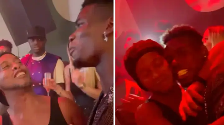 Paul Pogba quậy tưng bừng  Paul Pogba quậy tưng bừng