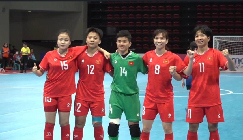 Chung kết sớm tại giải Futsal nữ Đông Nam Á 2024: ĐT Việt Nam đối đầu Thái Lan