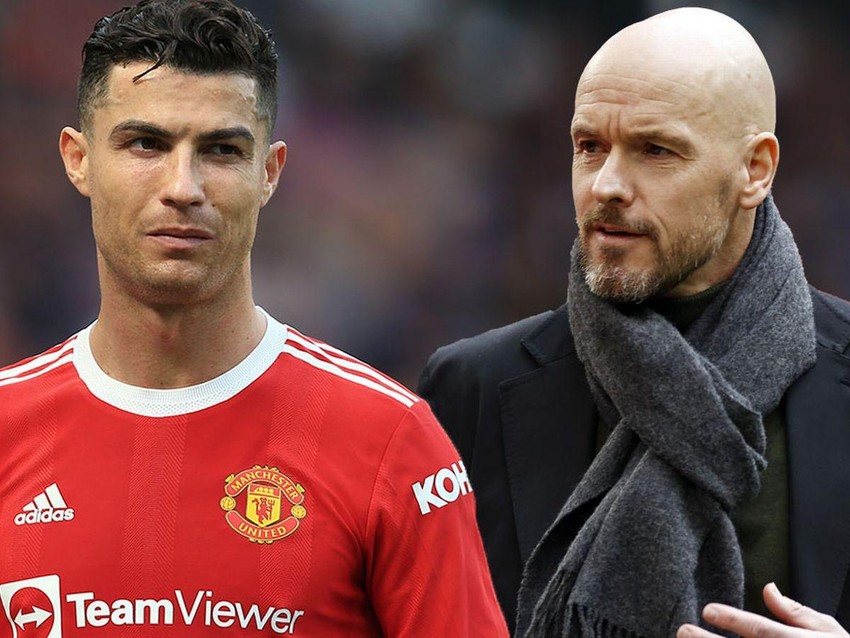 Erik ten Hag - Ronaldo Man United Erik ten Hag - Ronaldo Man United