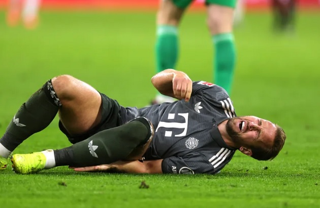 Harry Kane đối mặt với chấn thương mắt cá mới, khiến Bayern Munich lo lắng