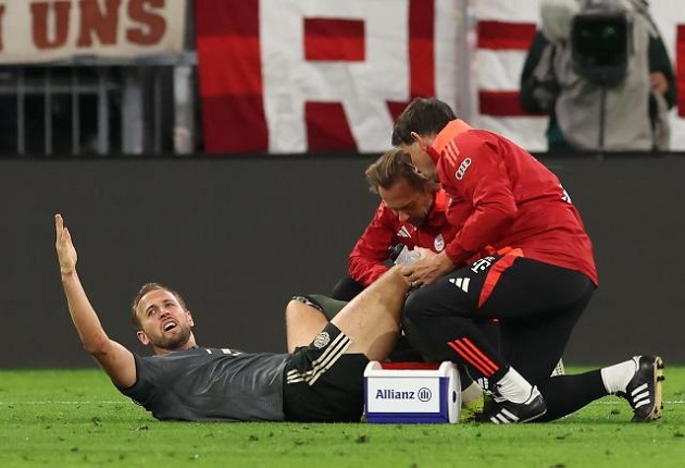 Harry Kane đối mặt với chấn thương mắt cá mới, khiến Bayern Munich lo lắng
