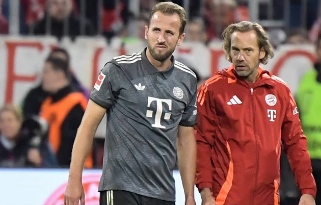 Harry Kane đối mặt với chấn thương mắt cá mới, khiến Bayern Munich lo lắng