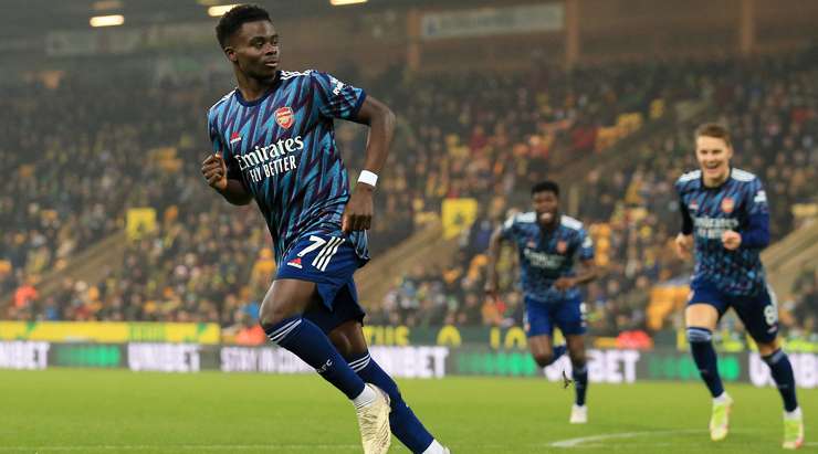 Kết quả Norwich 0-5 Arsenal 