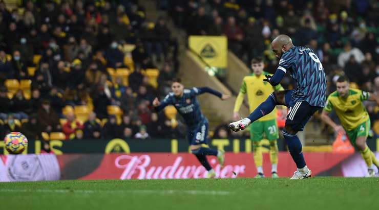 Kết quả Norwich 0-5 Arsenal 