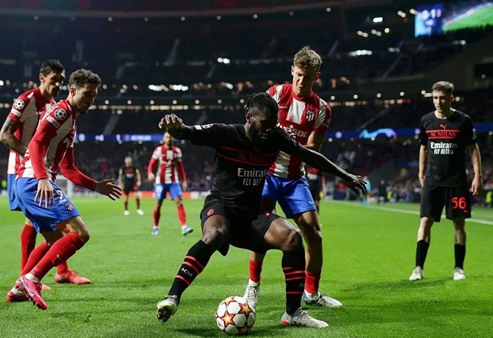 kết quả Atletico Madrid vs AC Milan