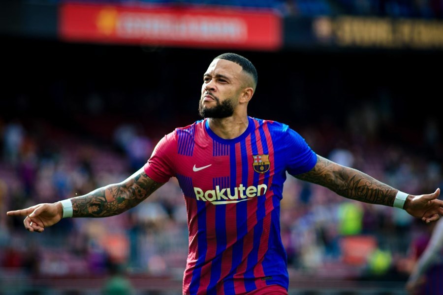 Kết quả Barca 2-1 Getafe, Memphis Depay