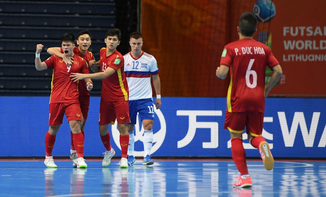 Kết quả Nga vs Việt Nam Futsal 2021