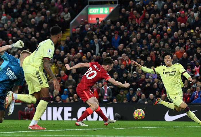 Kết quả Liverpool vs Arsenal