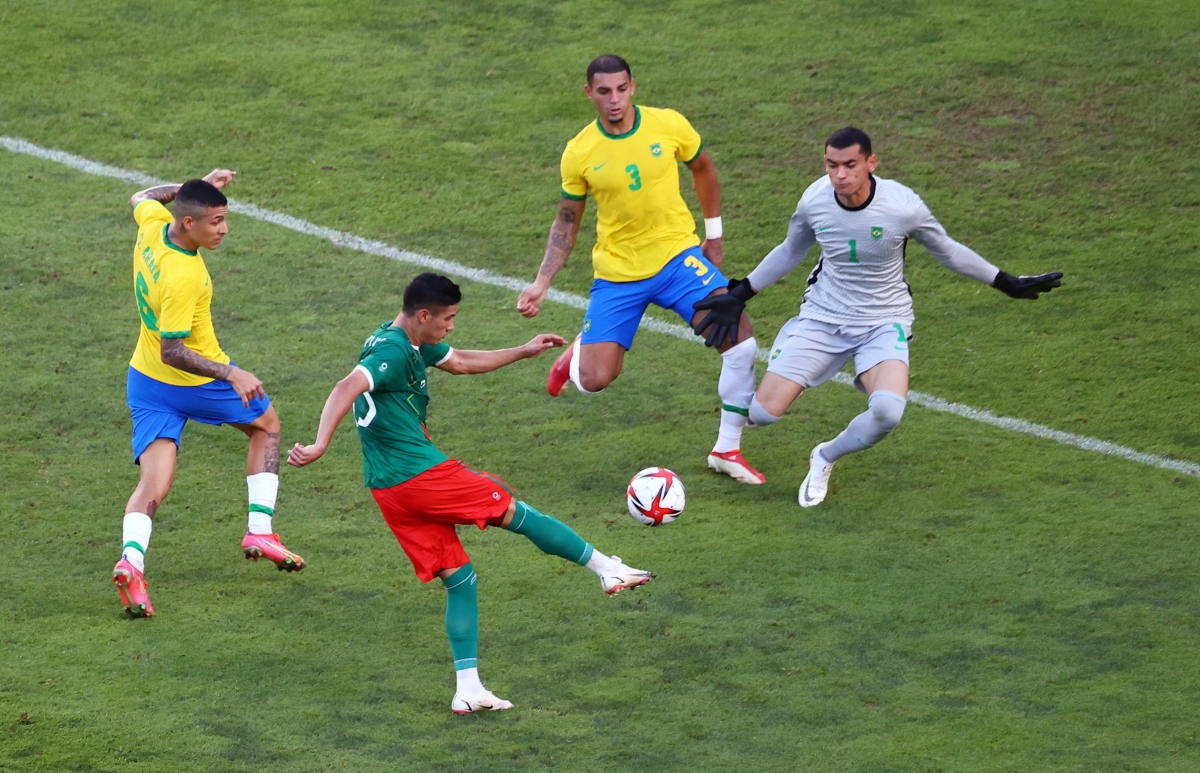Kết quả trận đấu Mexico vs Brazil Olympic 2020