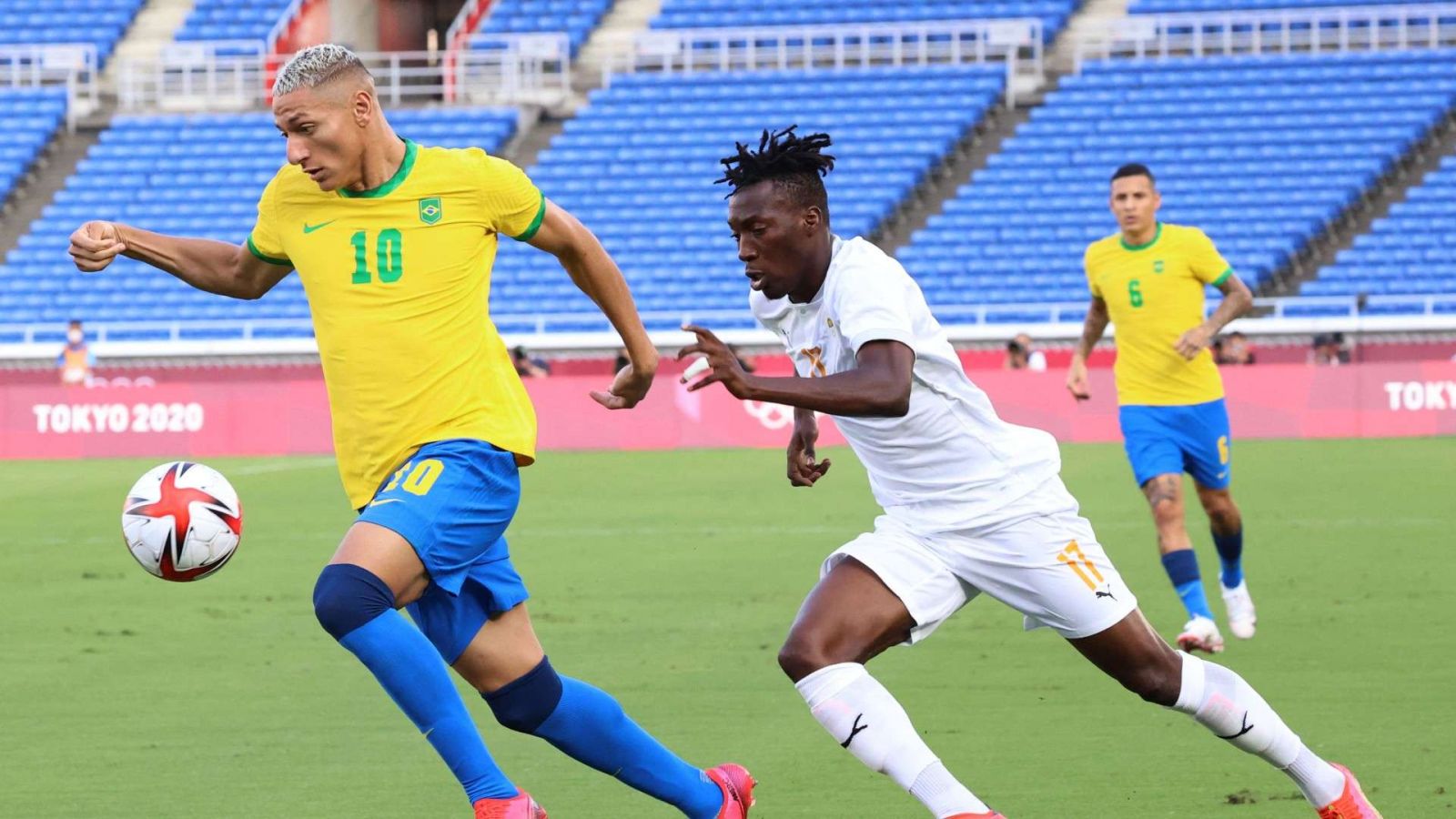 Kết quả U23 Brazil vs U23 Bờ Biển Ngà Olympic Tokyo 2020