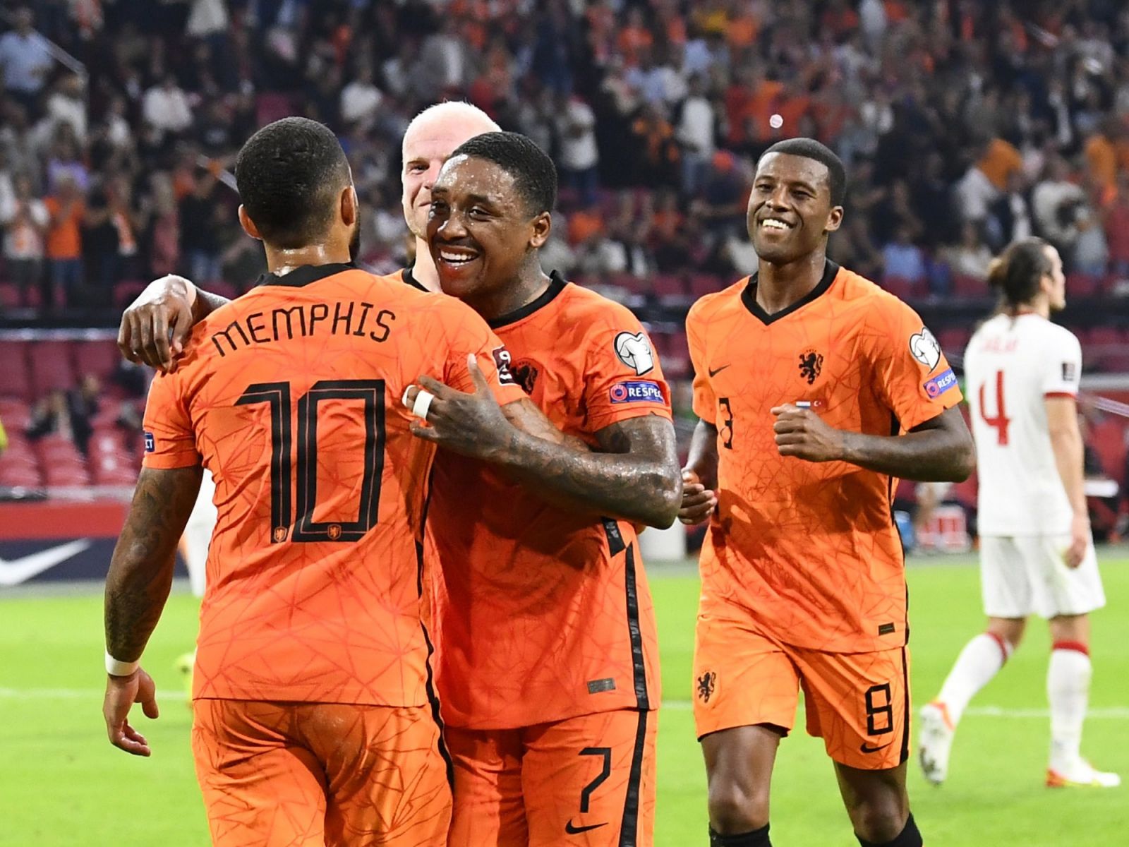 Hà Lan 6-1 Thổ Nhĩ Kỳ Vòng loại World Cup 2022 khu vực châu Âu