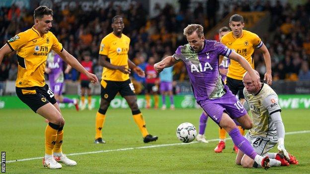 Kết quả Wolves vs Tottenham Carabao Cup