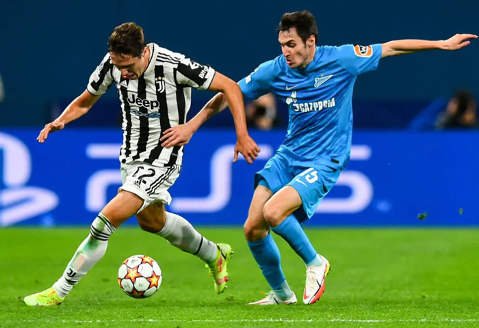 Kết quả Zenit vs Juventus