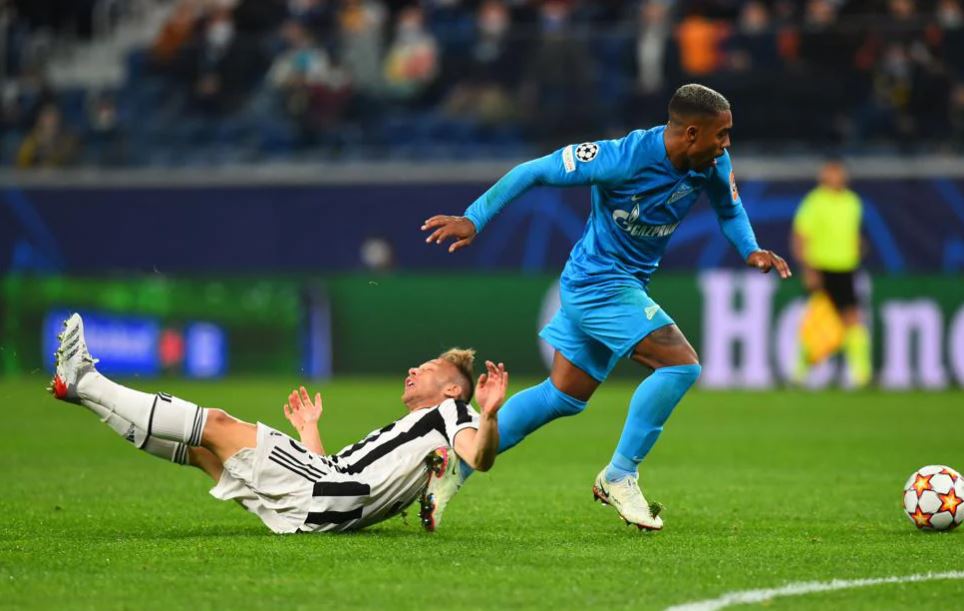Kết quả Zenit vs Juventus