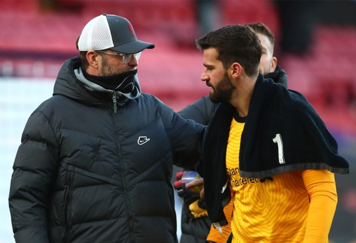klopp alisson